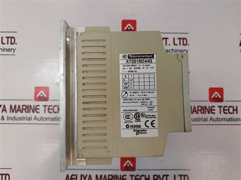 Telemecanique/Schneider Electric Ats01N244Q Soft Start For Motor 240Vac ...