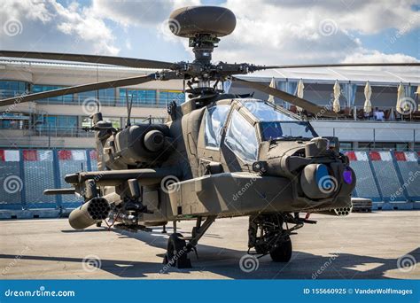 US Army Boeing AH-64E Apache Guardian Attack Helicopter Editorial Image ...