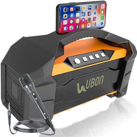 UBON GBT-17A Portable Bluetooth Wireless Heavy Bass Speaker with ...