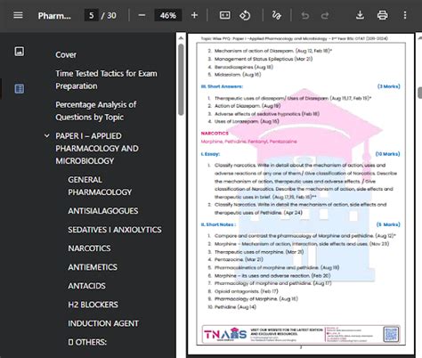(2025)PAPER I – PHARMACOLOGY ANaD MICROBIOLOGY | Topic/Syllabus Wise ...