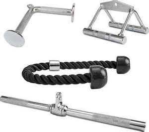 YMD Cable Attachments Gym Handles-Combo Pack ! Multi-training Bar - Buy ...