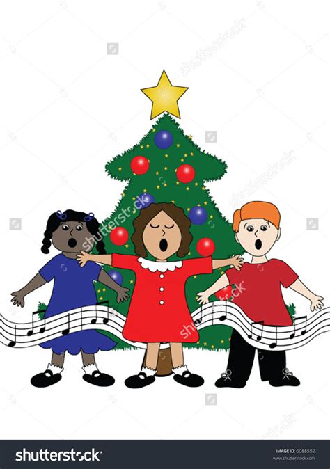 clipart christmas trees singing christmas carols 13 free Cliparts ...
