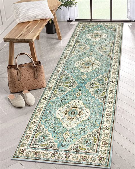 Amazon.com: Lahome Floral Medallion Runner Rug - 2x8 Kitchen Rug Runner ...