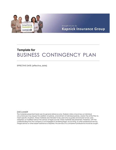 Image result for Contingency Plan Definition