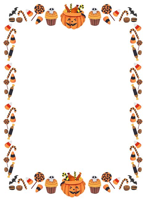 Free Printable Halloween Borders