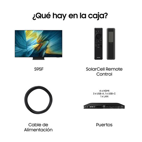 TV OLED 163cm (65") Samsung TQ65S95FATXXC 4K Vision AI Glare Free Smart ...