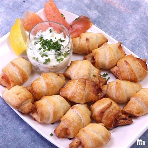 croissant apéritif saumon