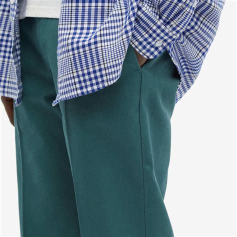 DIGAWEL x Dickies High Water Pants in Green DIGAWEL