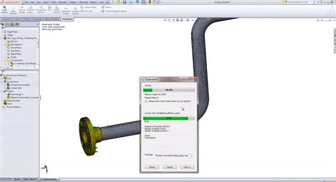 Image result for SolidWorks Stress Analysis Tutorial
