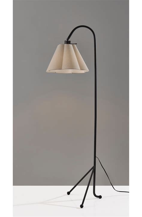 ADESSO LIGHTING Kendra Floor Lamp | Nordstrom | Black metal floor lamp ...