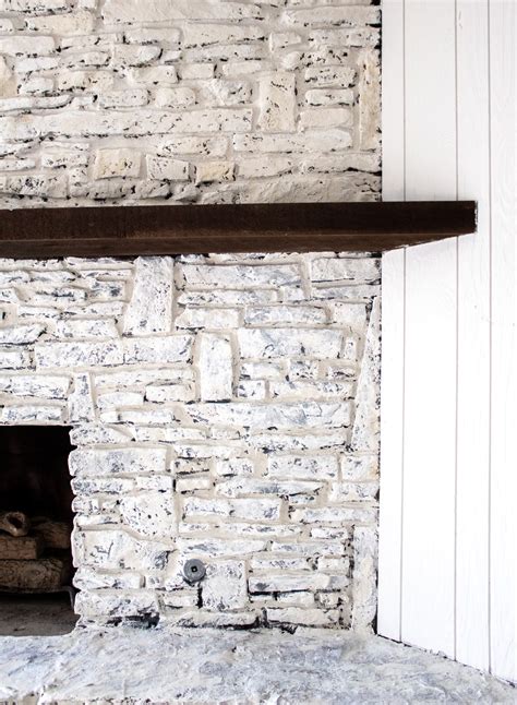 German Schmear Fireplace Stone