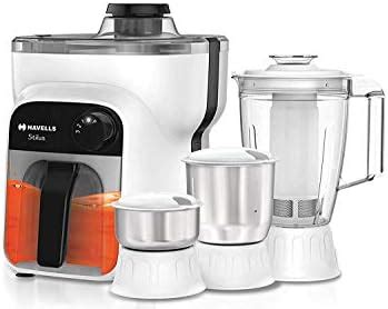 Havells Stilus 500 Watt Juicer Mixer Grinder 4 Jar With 3 Speed Led ...