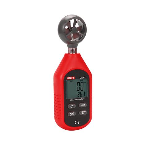UNI-TUNI-T UT363 LCD Anemometer Gauge Measure Thermometer : Amazon.in ...