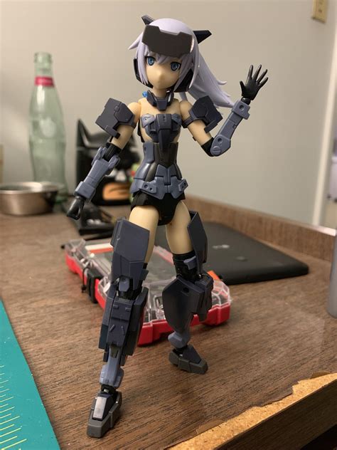 Finished my first first frame arms girl. : r/FrameArms