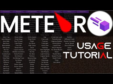 Image result for Minecraft Meteor Client Tutorial