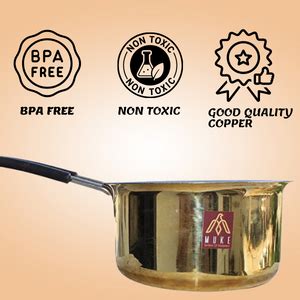 Buy MUKE Brass Tea Pen, Milk Pen with Stainless Steel Handle Capacity 3 ...