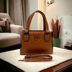 Buy ALONZO Women Tan Handbag TAN Online @ Best Price in India ...