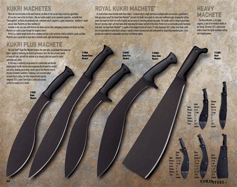 Cold Steel Machete Kukri