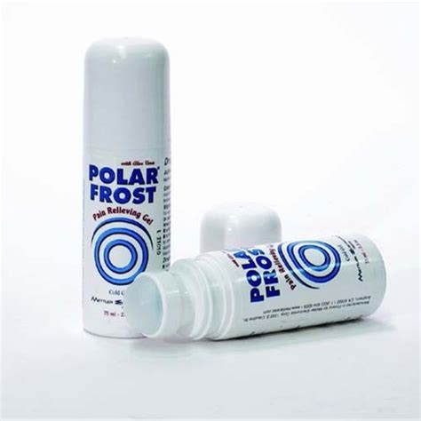 Buy Polar Frost Pain Relieving Cold Gel - Polar Frost, roll-on, 75 ml ...