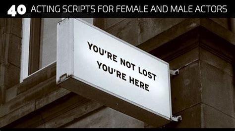 Image result for Acting Scripts