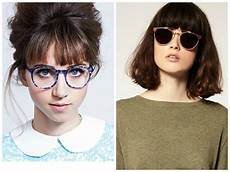 Hairstyles With Bangs And Glasses by Bangs And Glasses Hairstyle Ideas Hair World Magazine Hairstyles With Bangs And Glasses