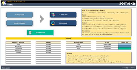 Excel Project Plan 的图像结果