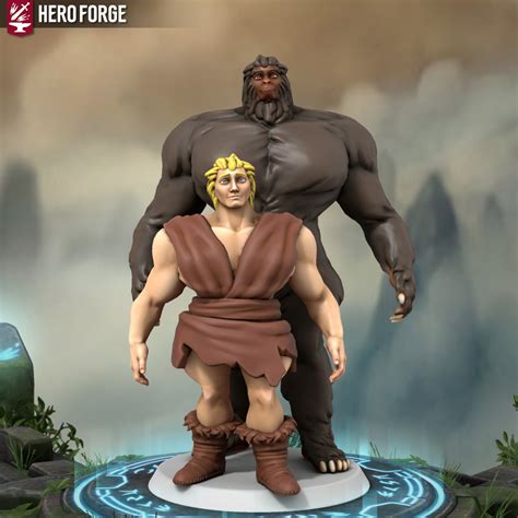 Bigfoot and stronger Wildboy (Bigfoot and Wildboy, Fanart) by Lobogriff ...