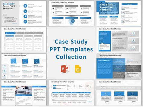 Case Study Presentation PowerPoint Template 的图像结果