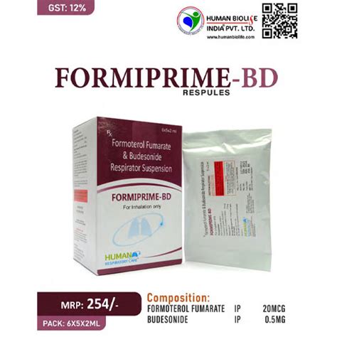 FORMIPRIME-BD RESPULES Human Biolife India Pvt. Ltd.
