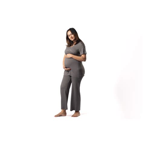 Block Hop Charcoal Grey Maternity Co-Ord Set – AllThingsBaby.com