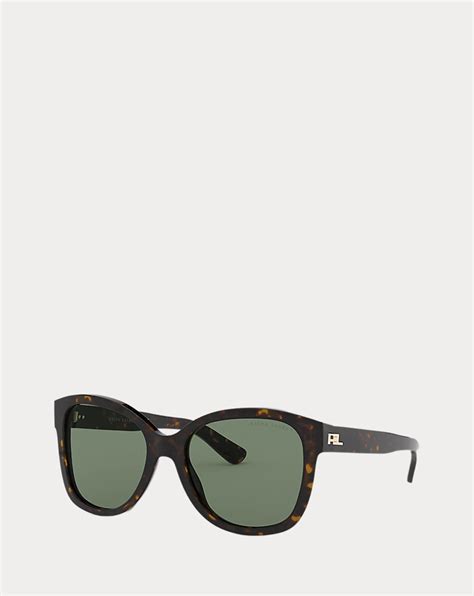 RL-Hinge Square-Shaped Sunglasses for Women | Ralph Lauren® IN