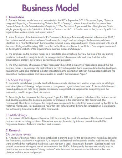 Examples of Business Models 的图像结果