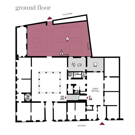 Palazzo Medici Riccardi Plan