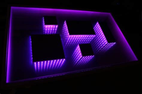 Image result for Infinity Mirror Table DIY