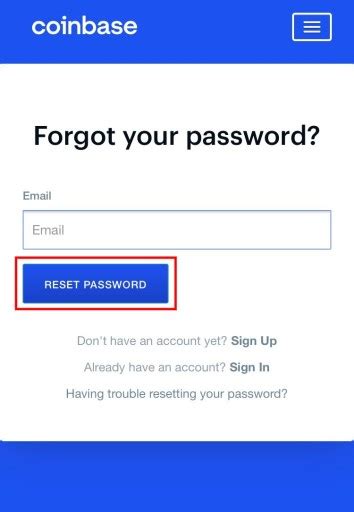 Image result for Find Password Coinbase