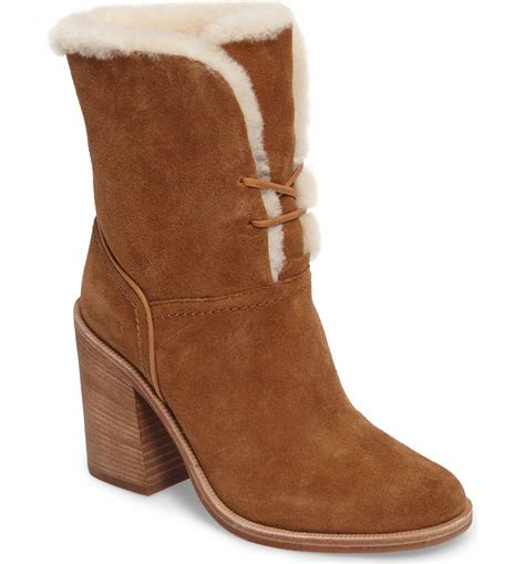 UGG® Jerene Genuine Shearling Lined Boot (Women) | Nordstrom | Womens ...