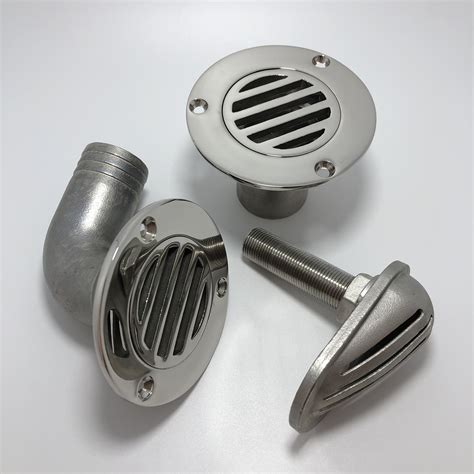 Ideal Stainless Steel Investment Casting Boat Cockpit Deck Scupper ...