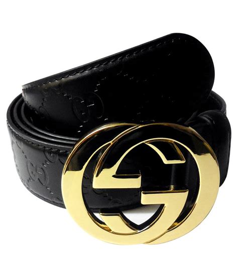 Gucci Pu Leather Belt: Buy Online at Low Price in India - Snapdeal