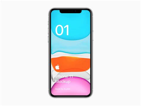Free All Colors iPhone 11 Mockup (PSD)