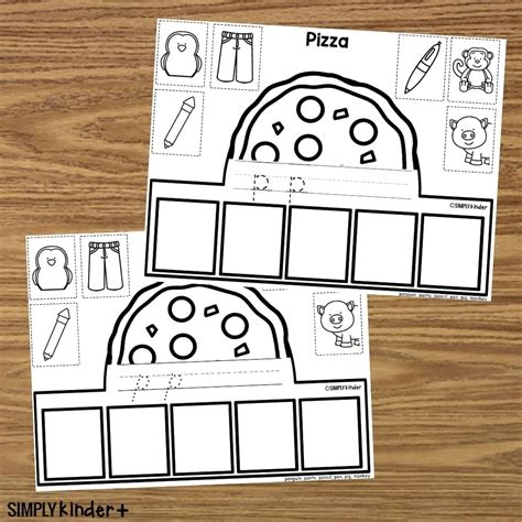 Letter P Fun Alphabet Hat - Simply Kinder + Printable Membership