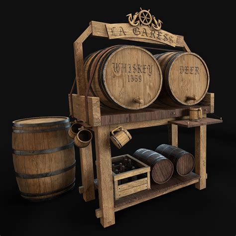 Medieval Pub Props by Alex Blair - Gaming Entertainment