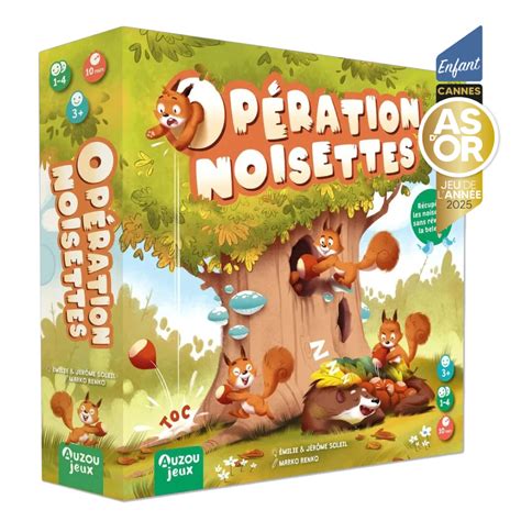 Buy Opération Noisettes - Auzou - Kid games