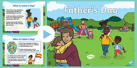 KS1 Father's Day Information PowerPoint (teacher made)