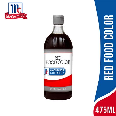 McCormick Red Food Coloring 475ml | Shopee Philippines