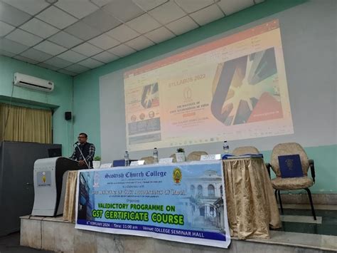 Photo Gellery | Valedictory Programme on GST Certificate Course on 06. ...