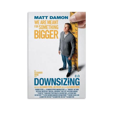 Downsizing Movie Poster 3 Posters Art Print Wall Photo Paint Poster ...