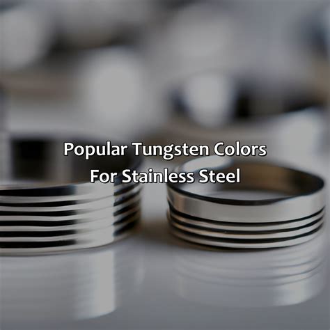 What Color Tungsten For Stainless Steel - colorscombo.com
