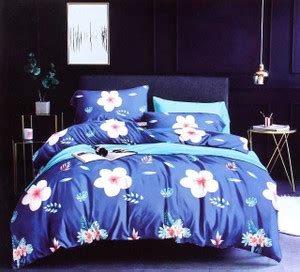 BHARGAVA Cotton Double, King Flat 250 TC Printed Bedsheet - Buy ...