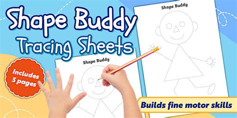 Shape Buddy Tracing Sheets