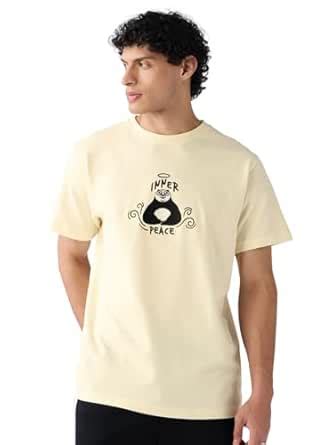 Buy The Souled Store Textured T-Shirt: Kung Fu Panda Peace Men and Boys ...